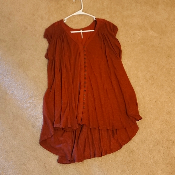 Maroon Highland Free People - Picture 1 of 3
